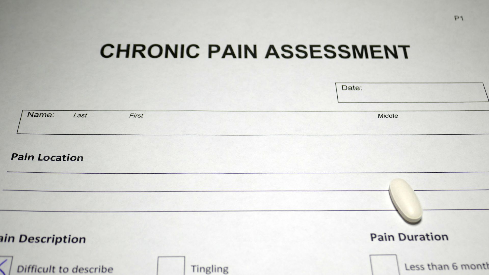 Chronic Pain Assessment