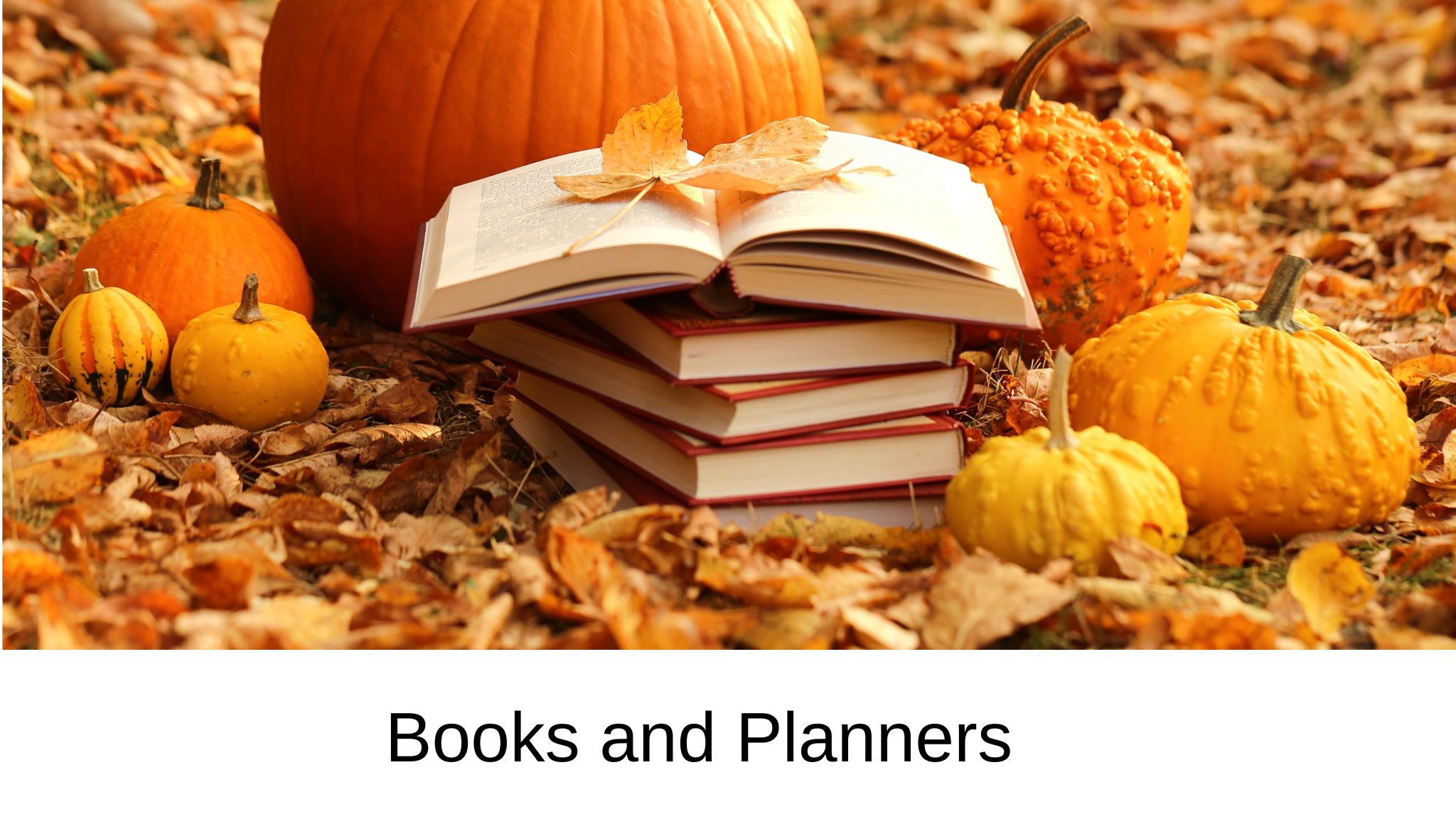 Books and Planners